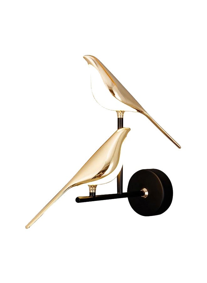 SPOLUX Modern Lighting, Wall lamp , Light, Dove shape, Suitable for bedroom and living room, dove shape, Gold, 40x35x12 - Image 1