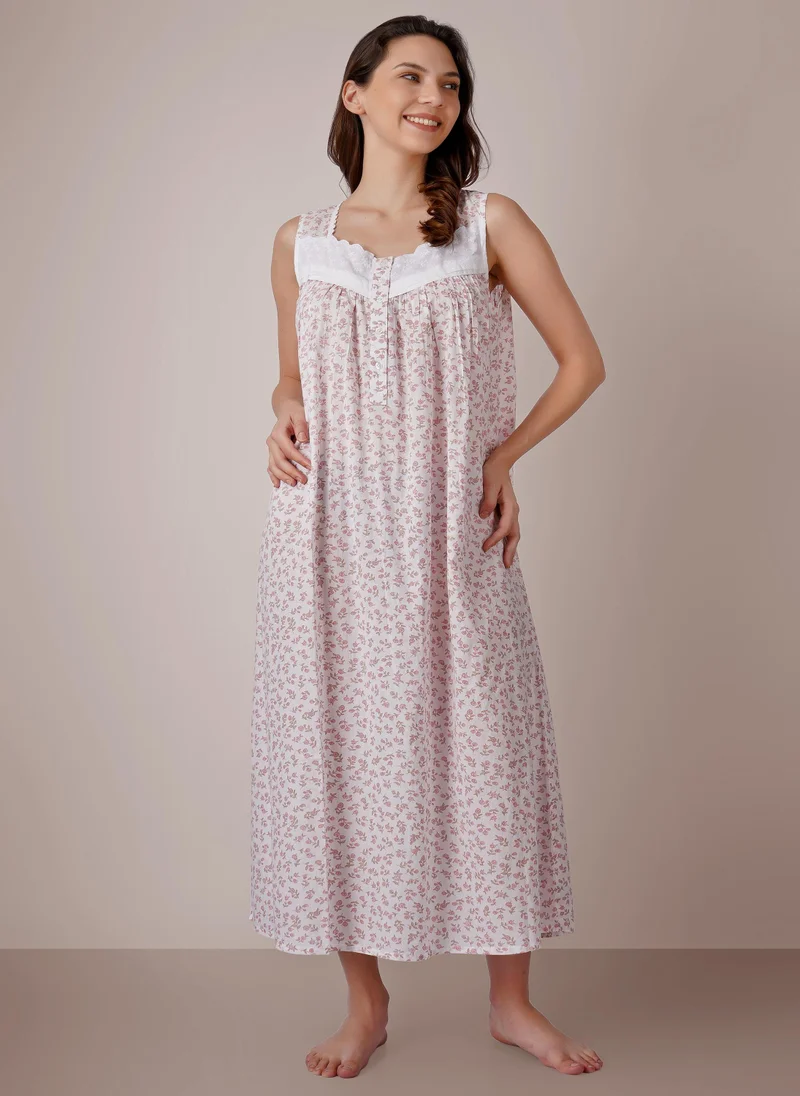 افتر دارك Daphne, English Slip and Robe Set