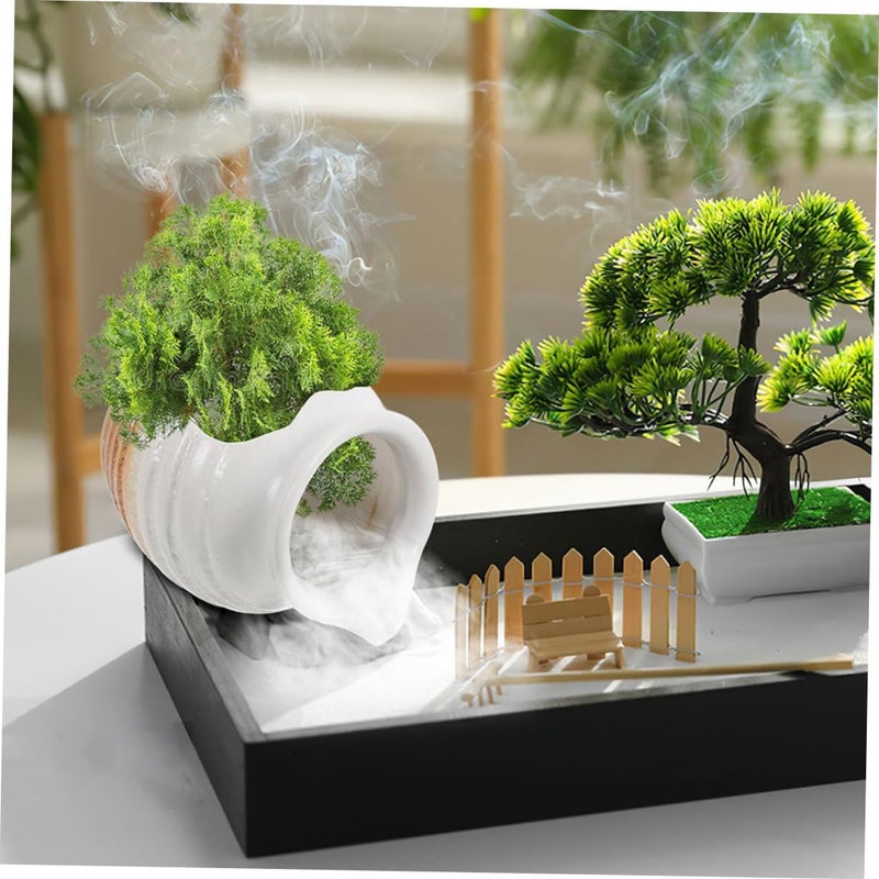 Ceramic Water Fountain For Indoor Garden Aquarium Relaxing Ambiance - Image 5