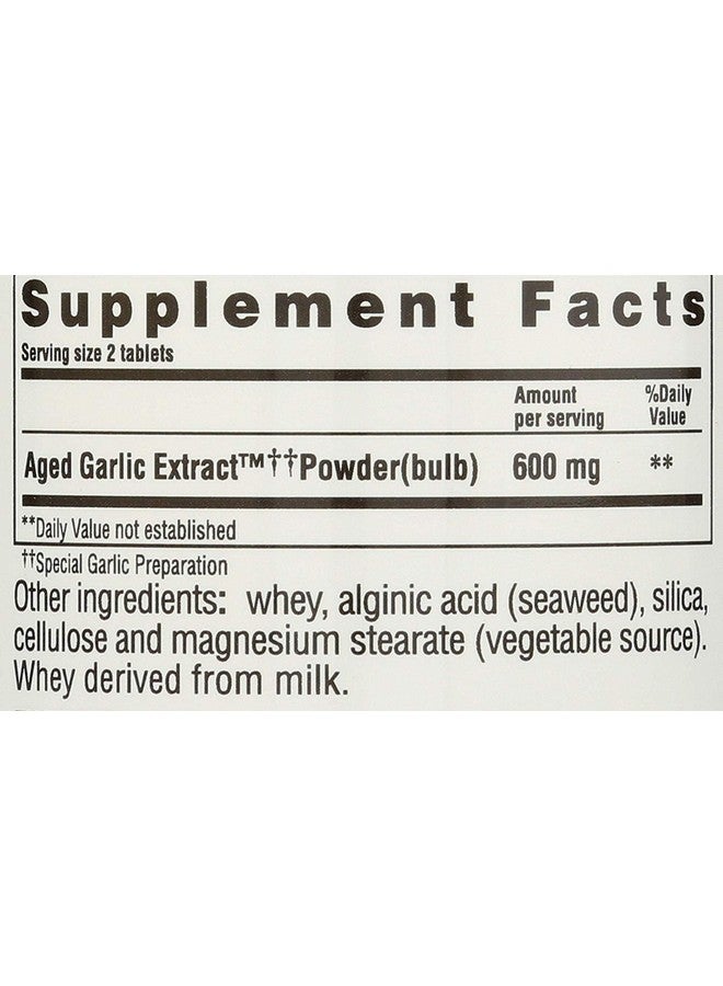 Kyolic Formula 100 Original Formula - 200 Tablets - Image 2