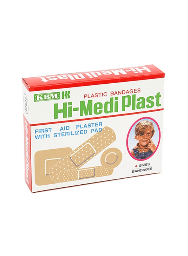 Hi-Med Hi Medi Plast Mix100Pc - Image 1