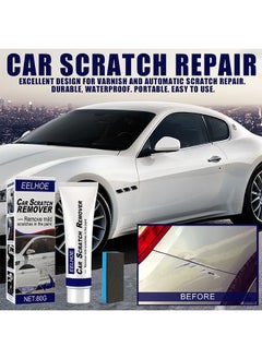 EELHOE Car Scratch Remover, Remove mild scratches in the paint for Paint Scratch Repair Polishing Wax 80g  - Image 3