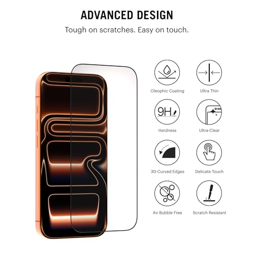 DailyObjects Sheath Screen Protector with Applicator Tray | Compatible with iPhone 17 Pro - Image 5