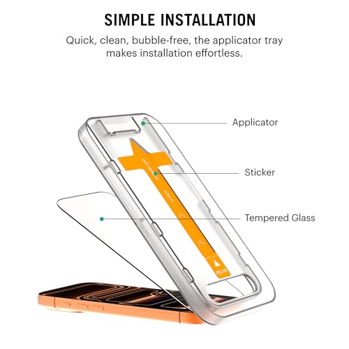 DailyObjects Sheath Screen Protector with Applicator Tray | Compatible with iPhone 17 Pro - Image 3