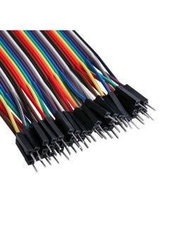 ELEGOO 120pcs Multicolored Dupont Wire Breadboard Jumper Ribbon Cables Kit Compatible With Arduino Projects  - Image 2