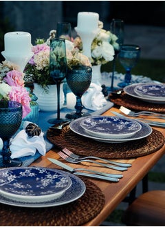 TRAMONTINA Since 1911,Made in Brazil- Umeko 20 Pieces Decorated Porcelain Dinner Set  - Image 5