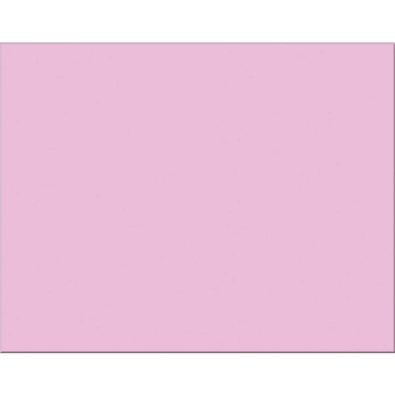 Pacon Railroad Poster Board 22x28inch Pink 25 SheetsCarton PAC54681