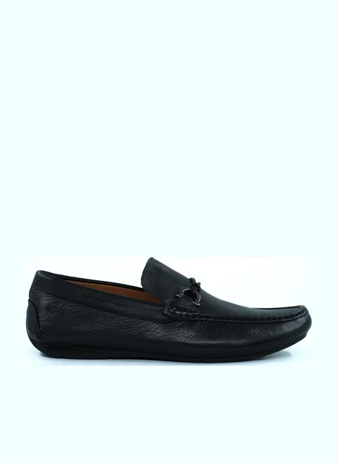هاش بابيز Hush Puppies Men's Leather Black Slip-On Loafers