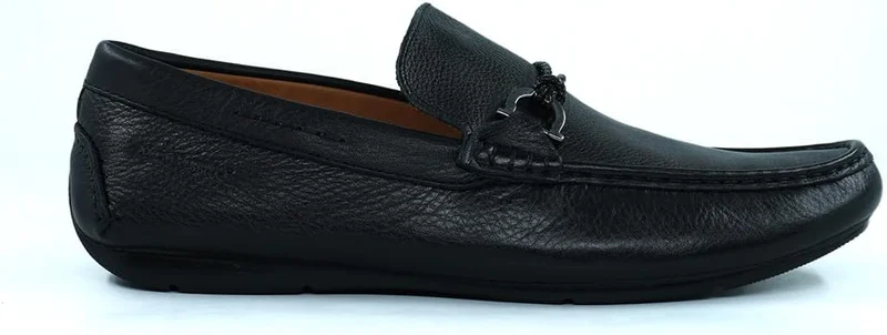 هاش بابيز Hush Puppies Men's Leather Black Slip-On Loafers