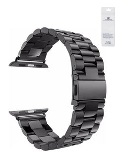 Stainless Steel Replacement Band For Apple Watch 42/44/45/49mm Series 7/6/5/4/3/2/1 Black