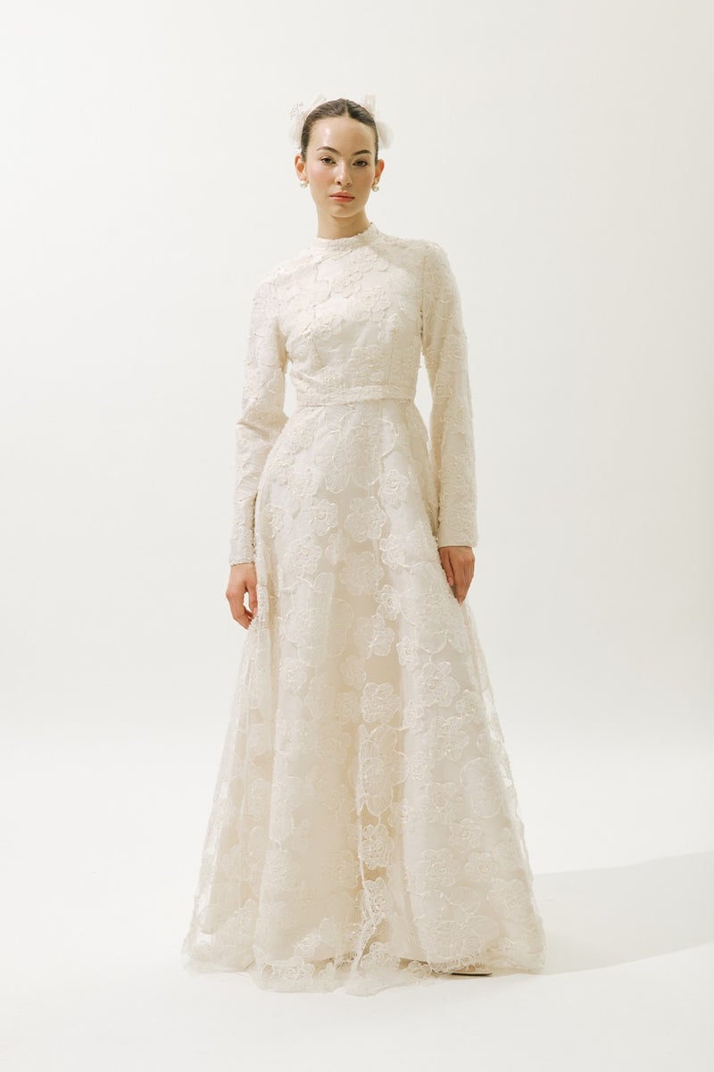 Manuka Bridgerton Evening Dress Ecru  - Image 2