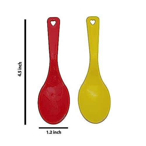 SBA PRIME Plastic Masala Spoon Set for Home Kitchen – 11cm Length – Small Measuring Spoons for Spices – Pack of 36 Pcs (Multicolor) - Image 5