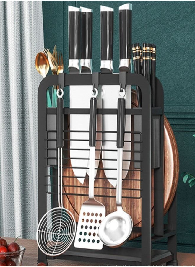 NKX Stainless Steel Multi purpose Knife Storage Rack  - Image 1