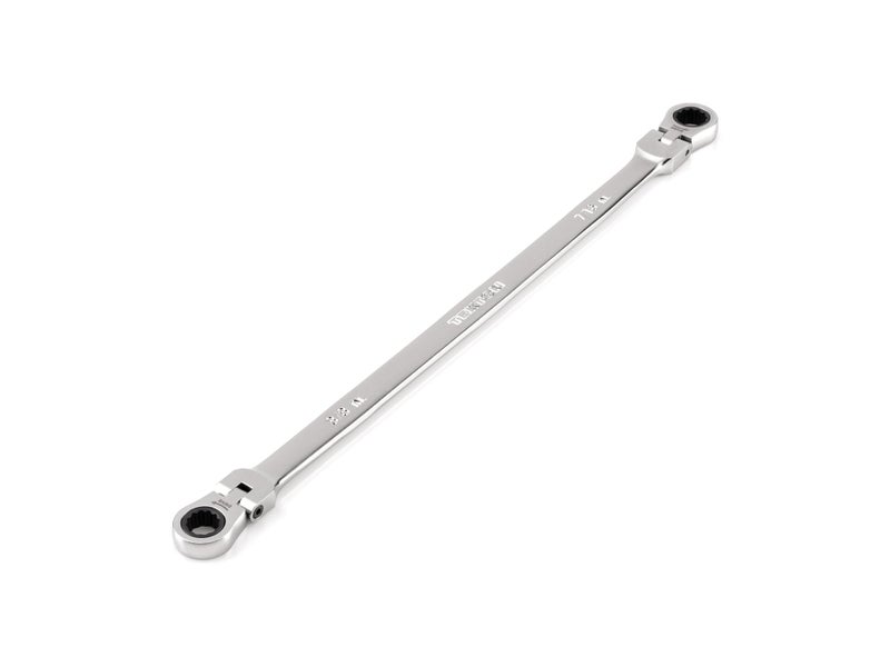 TEKTON 38 x 716 Inch Long Flex Head 12Point Ratcheting Box End Wrench WRB36310