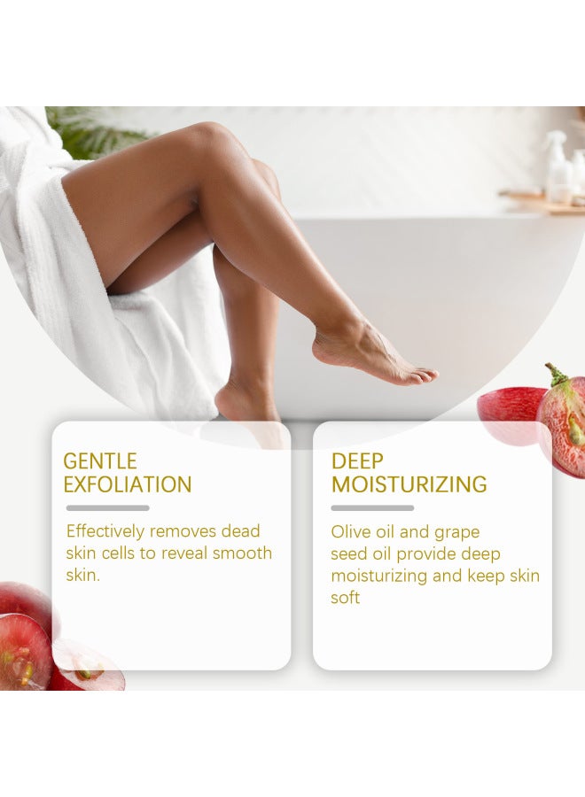 WEST MONTH Exfoliating Scrub Gentle Hydrating Moisturizing Exfoliating Scrub - Image 2