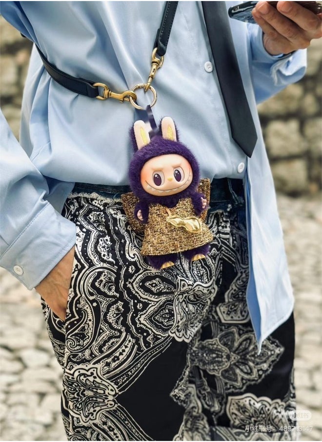Labubu Character Vinyl Plush Hanging Doll – Limited Edition Collectible Keychain Toy  - Image 4