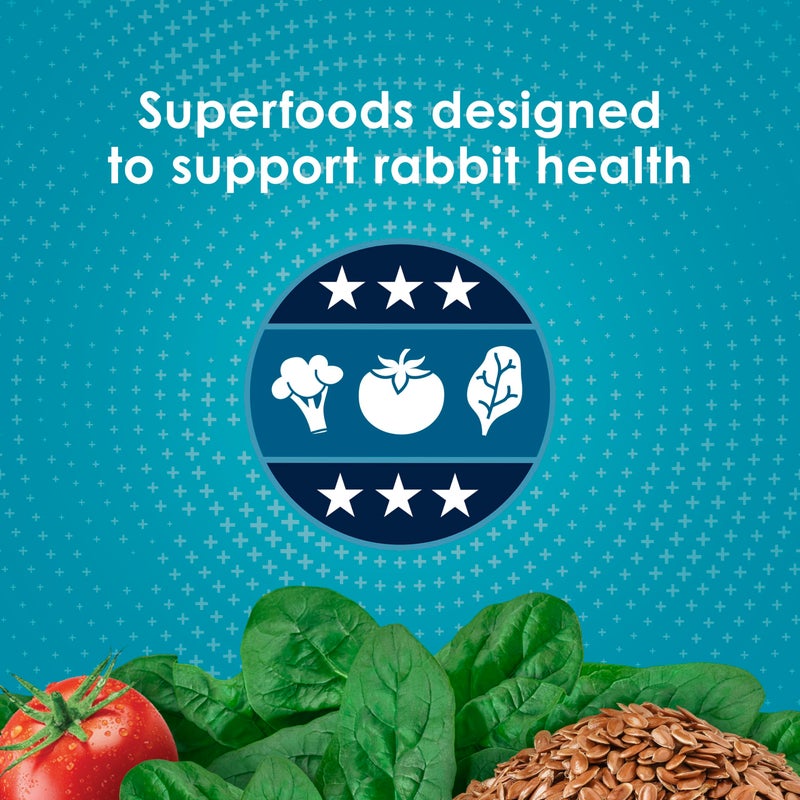 Kaytee Forti-Diet Pro Health Nourish+Protect Adult Rabbit Food, Comprehensive Nutrition Backed by Science, Digestive Health, Immune Support, 5 pounds - Image 4