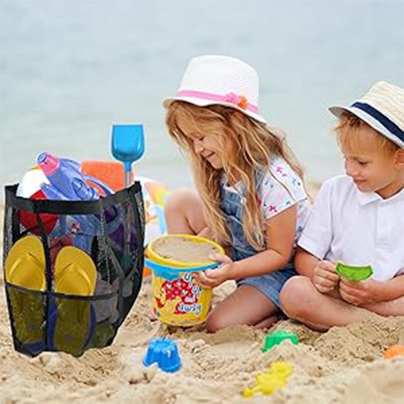 Multifunctional Mesh Beach Bag - Image 2