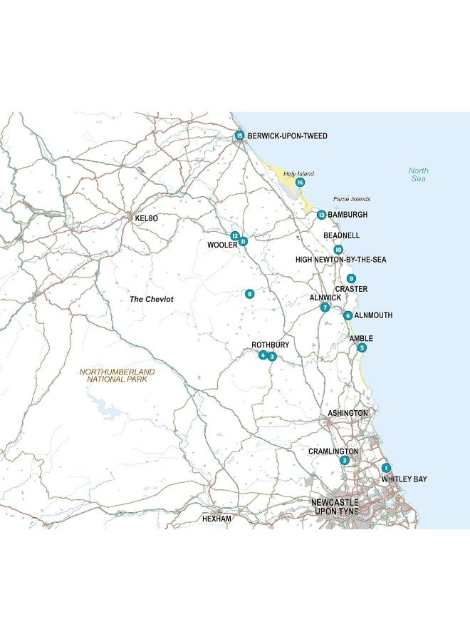 15 Short Walks in Northumberland: Wooler, Rothbury, Alnwick and the coast  - Image 4