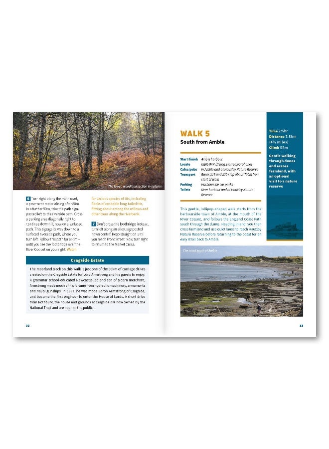 15 Short Walks in Northumberland: Wooler, Rothbury, Alnwick and the coast  - Image 2