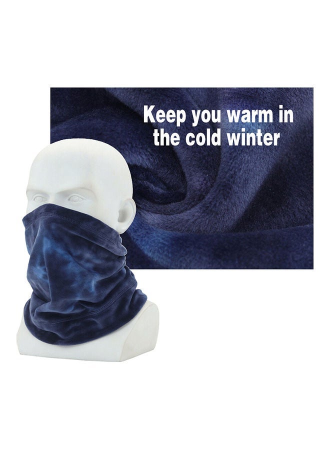 NIBEMINENT Neck Gaiter Tie-dye Adjustable Thermal Face Cover Scarf Balaclava Hood Warmer For Skiing Motorcycling Outdoor Sports 14 x 2 12cm  - Image 3