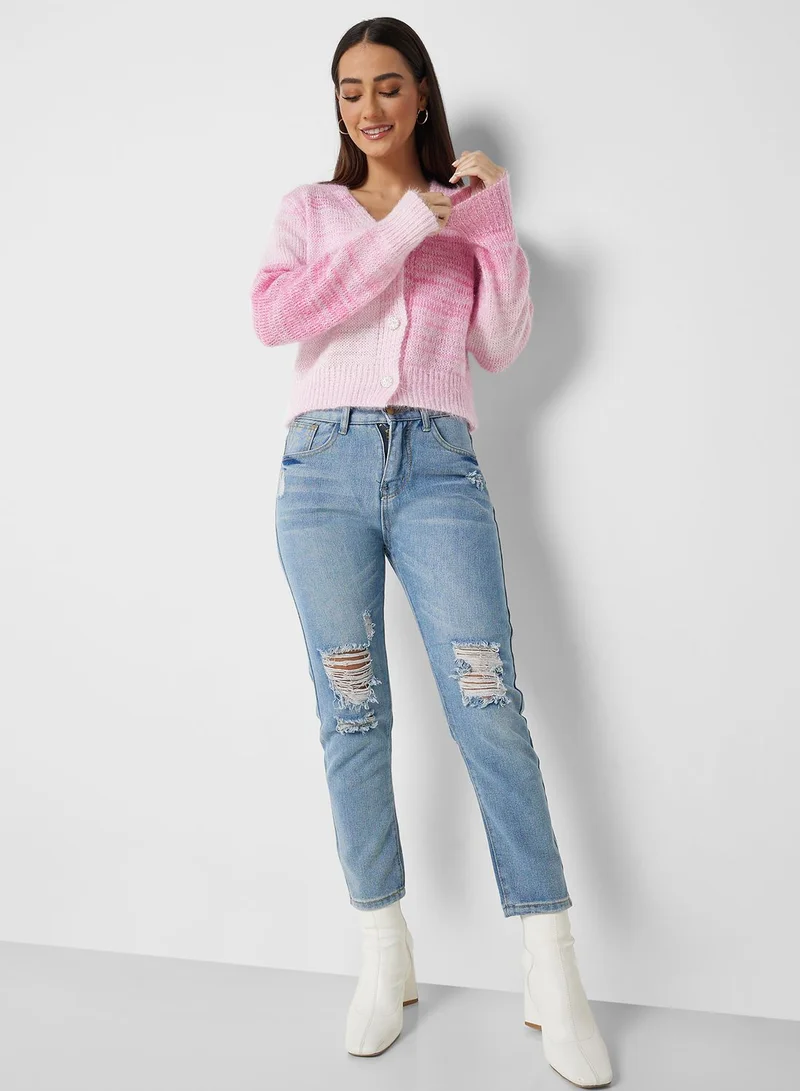 Ginger Ombre Cardigan