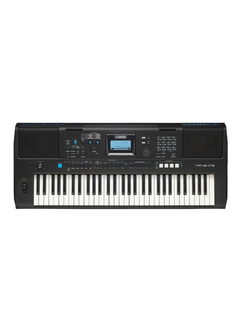 PSR-E473 61-Key Portable Keyboard Black