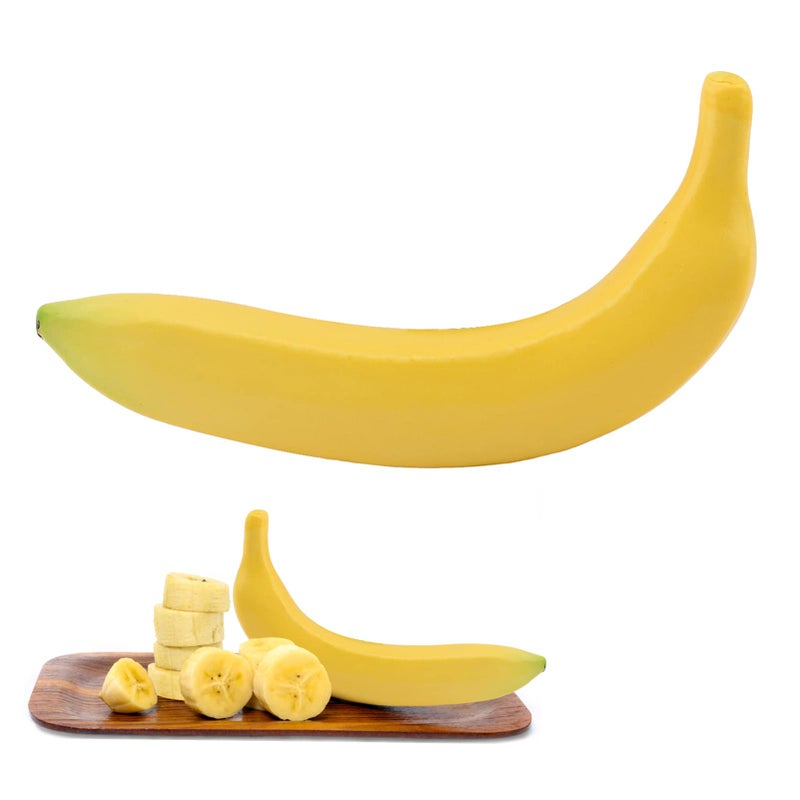 HONUTIGE Artificial Fruit  Fake Banana  1Pc  17cm/6.69inch  Home Decoration  Party Props (Single Banana) - Image 4