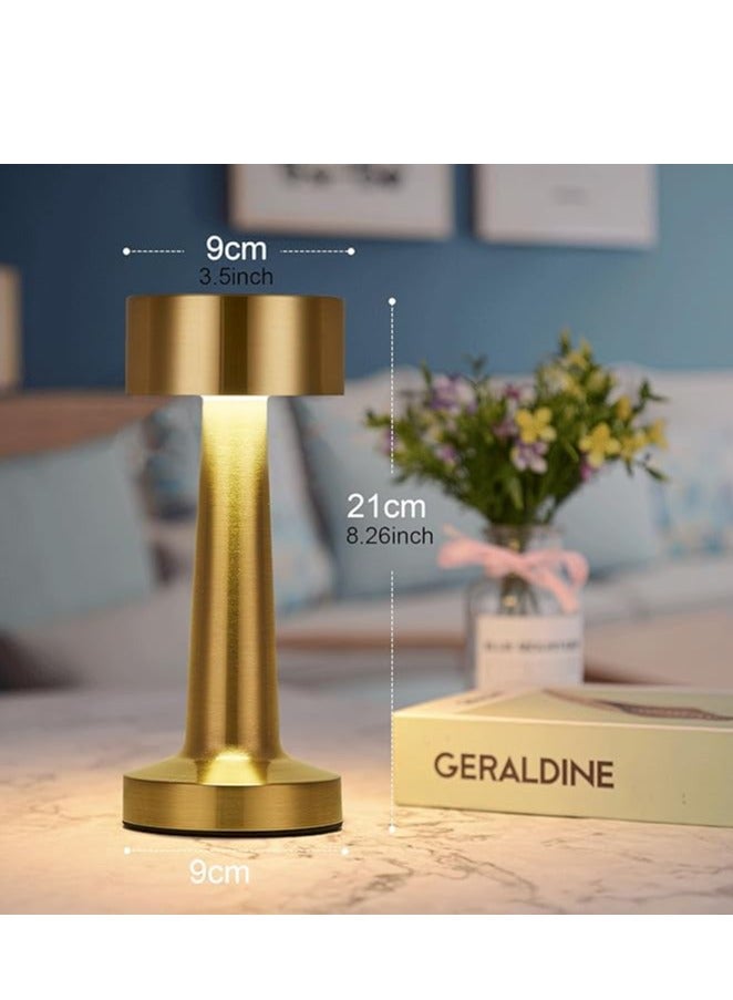 Wandering Star Table Lamp Wireless Touch Control Dimmable 2700-6500 K, Three Colour Light Modes, Metal LED Battery Table Lamp for Dining Room, Study, Bedroom, Bedside Table - Image 1