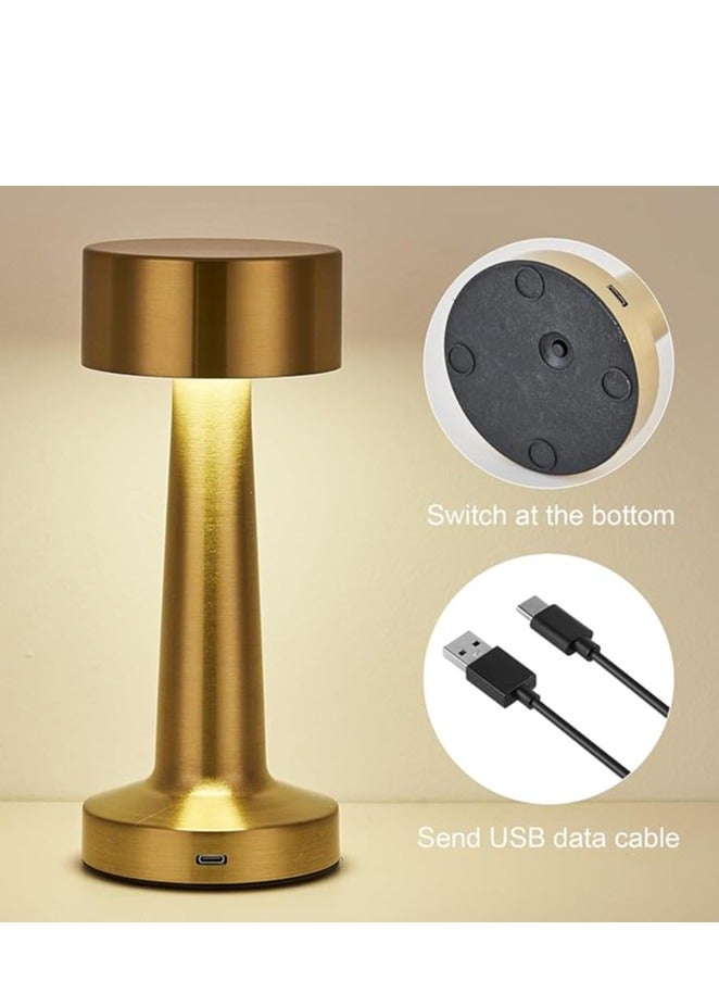 Wandering Star Table Lamp Wireless Touch Control Dimmable 2700-6500 K, Three Colour Light Modes, Metal LED Battery Table Lamp for Dining Room, Study, Bedroom, Bedside Table - Image 3