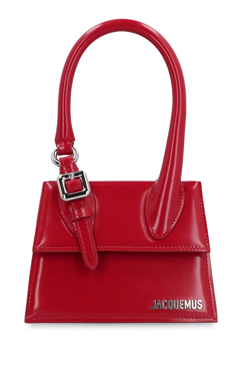 JACQUEMUS Le Chiquito Moyen Patent Leather Bag - Image 1