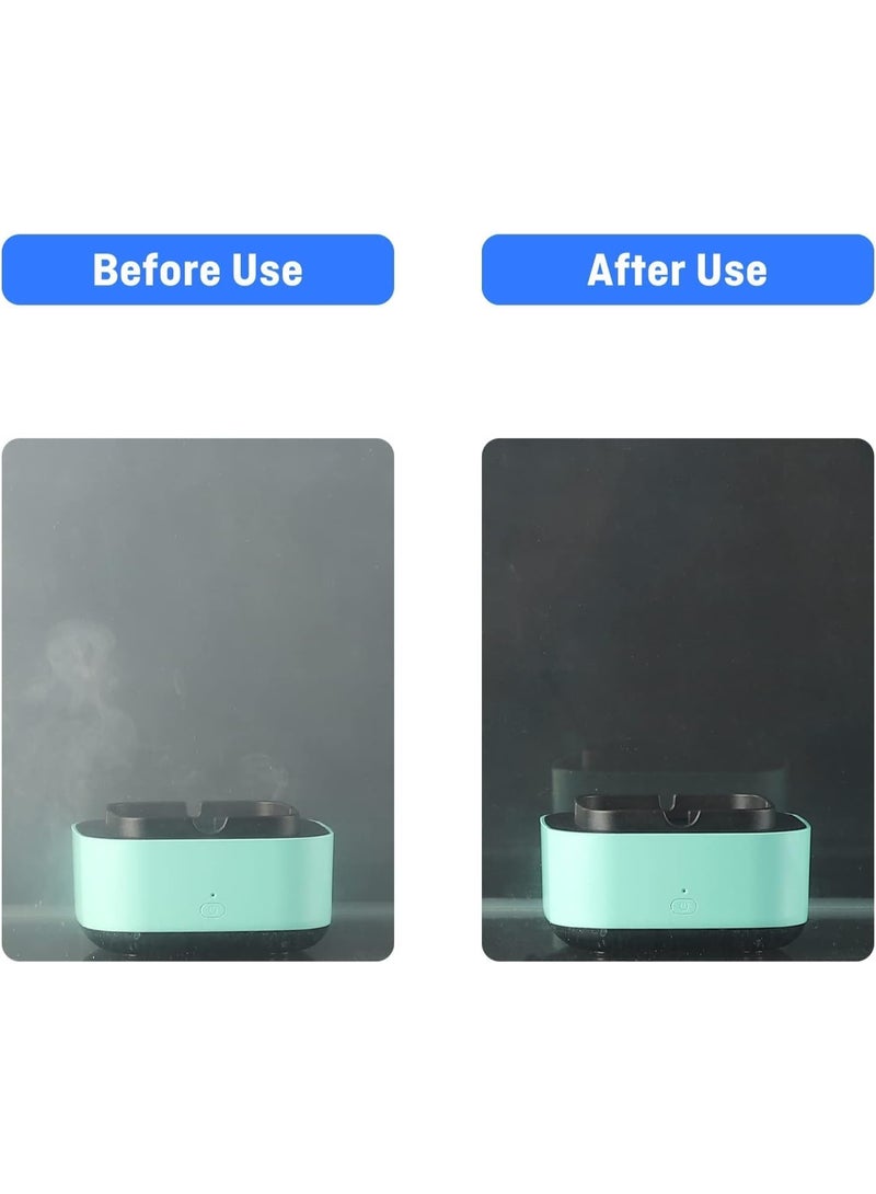 Kimaya Smokeless Ashtrays for Car Indoor, 2 in 1 Air Purifier Multifunctional Negative Ion Air Fresher for Home,Office, Outdoor (Green) - Image 5