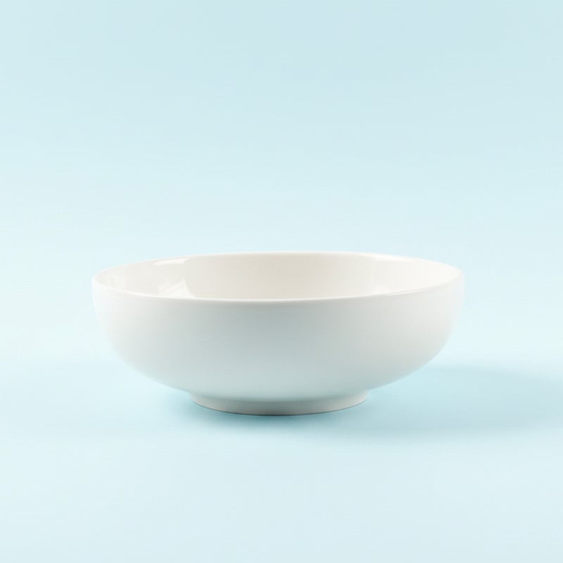 Cuisine Art EFE 5.5-Inch Bone China Bowl - Premium White Deep Bowl | Ideal for Soup, Curry, Dal, Desserts & Snacks | Chip-Resistant, High-Gloss Serving Bowl for Home, Restaurants & Daily Use - Image 3