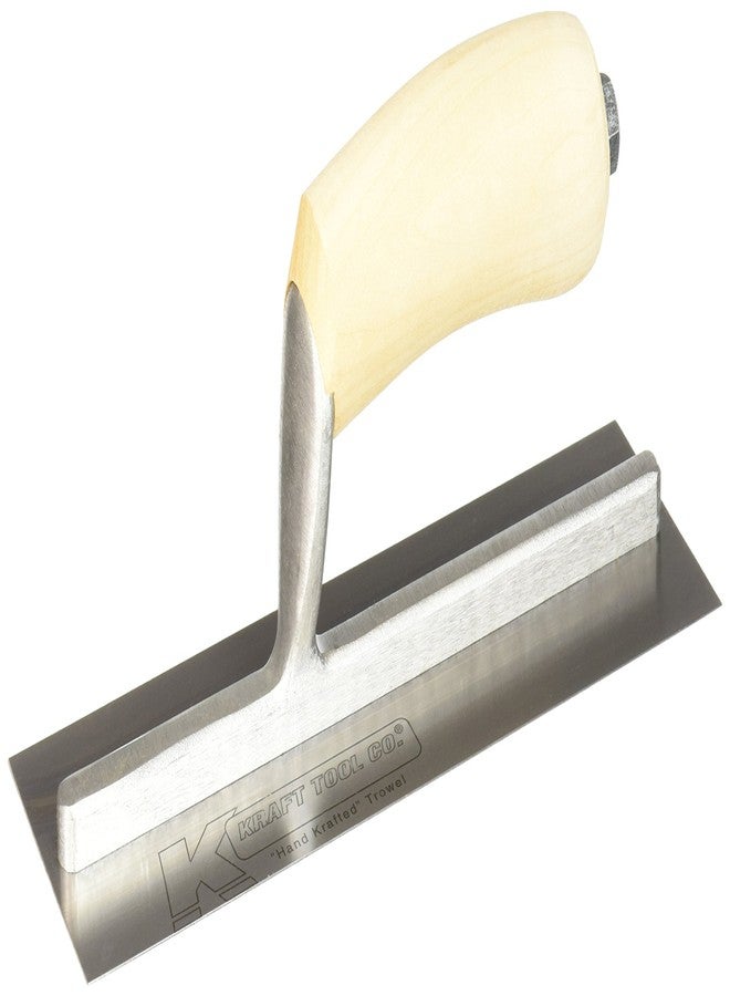 Kraft Tool CF201C Cement Trowel with Camel Back Wood Handle, 10 x 3-Inch - Image 1