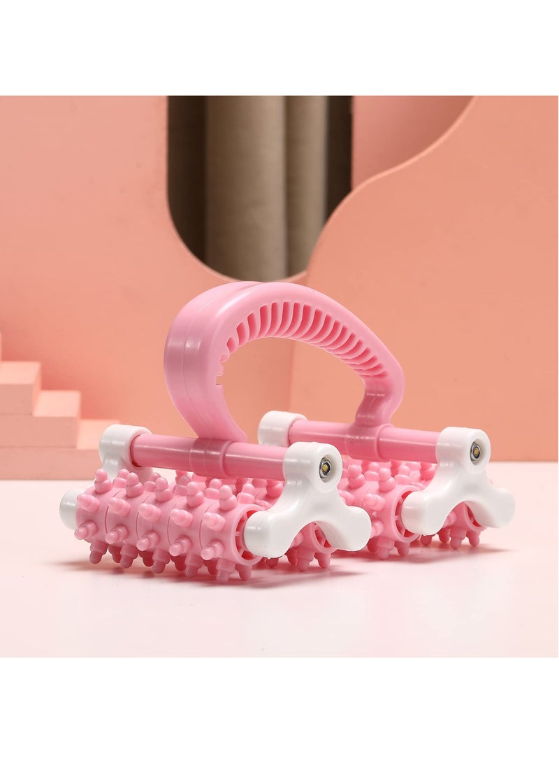KASTWAVE Muscle Massage Roller Blood-Flow Increaser Fascia and Anti Cellulite Roller Fat Blasting Release,Fascia Release and Cellulite Remover Mini Trigger Point Deep Tissue Myofascial Release Tool(Pink) - Image 4