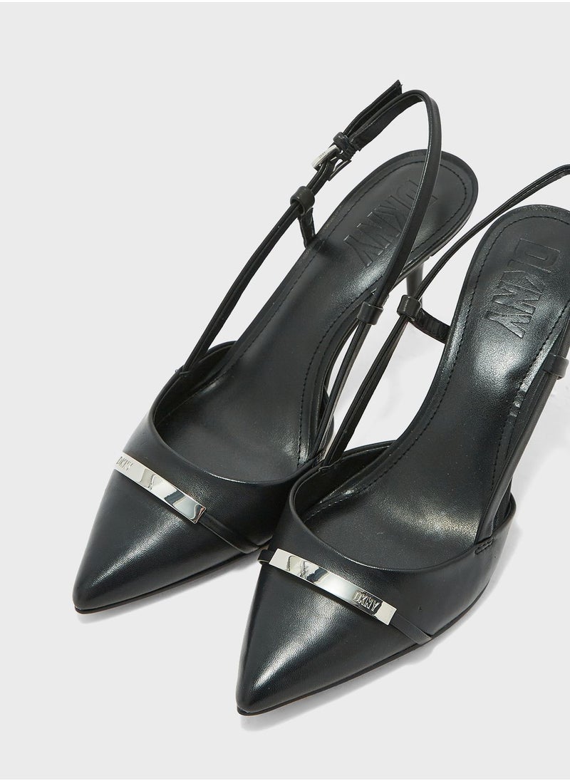 DKNY - Kaylee Sling High Heel Pumps - Image 1