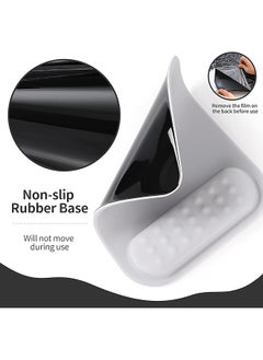 DMG TECH Mouse Pad Wrist Rest Memory Foam Mousepad Ergonomic Wrist Rest Support With Massage Design Non Slip Base Mouse Mat For Computer Gaming Office For Easy Typing Pain Relief  - Image 3