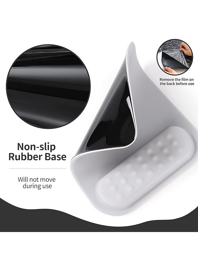 DMG TECH - Mouse Pad Wrist Rest Memory Foam Mousepad Ergonomic Wrist Rest Support With Massage Design Non Slip Base Mouse Mat For Computer Gaming Office For Easy Typing Pain Relief - Image 1