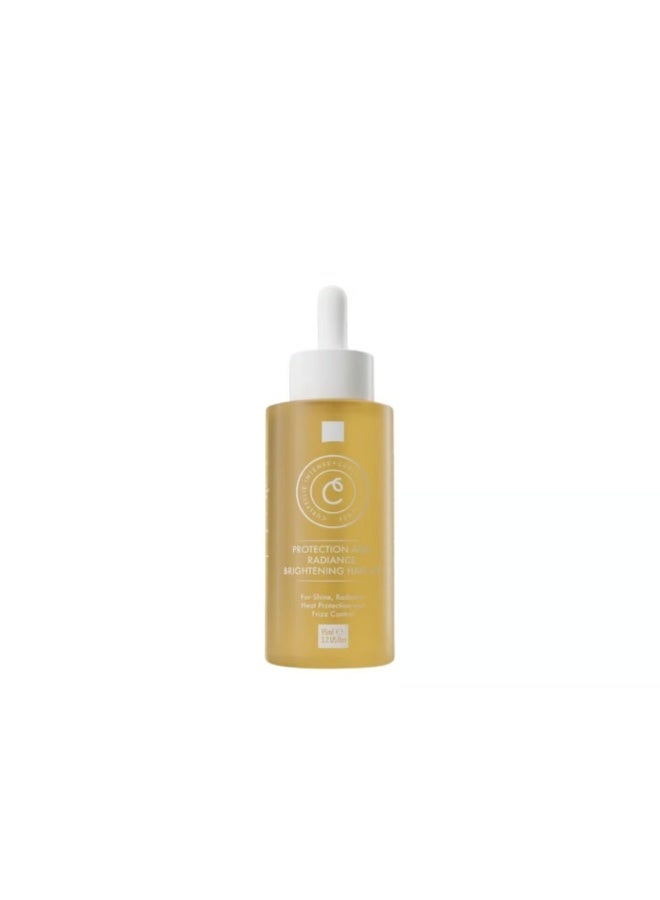 CurlyEllie Protection and Radiance Brightening Hair Oil 95ml - Image 1