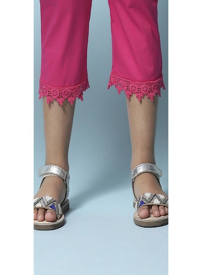 BIBA Girl Solid Narrow Kid(KW5299_Pink_5) - Image 4