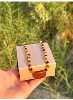 Kehribar Point Amber Point Cevşenli Baby Amber Necklace  - Image 5
