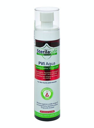 PVI Aqua Antiseptic Aqueous Solution Povidone Iodine 10% Prep Solution USP 150 ml - pzsku/ZCDD4C9798D500F0EB294Z/45/_/1678817386/6f2d599a-ae8c-499e-9016-aed34ea371fe