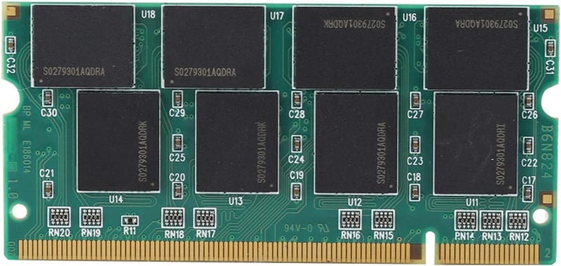 جودة تبطئ التآكل ذاكرة الكمبيوتر المحمول، رام الكمبيو��ر المحمول 333MHz 1G، توافق كامل مع DDR PC-2700 للكمبيوتر المحمول من Intel/AMD يسهل الاحمال تصميم أنيق متعدد توصيل محلي موثوق طراز بسيط (مينيمالي) - Image 3