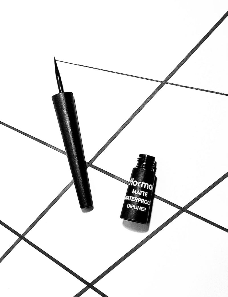 flormar Matte Waterproof Dipliner Black – Precise Tip, Long-Wear, Waterproof, Matte Finish 001-BLACK - Image 3