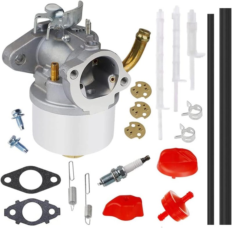 Ferilter 593357 Carburetor for Briggs and Stratton 795485 Snow Blower Engine 798917 Carburetor replace for Briggs and Stratton 794587 791953 791292 Engine Carb. - Image 1