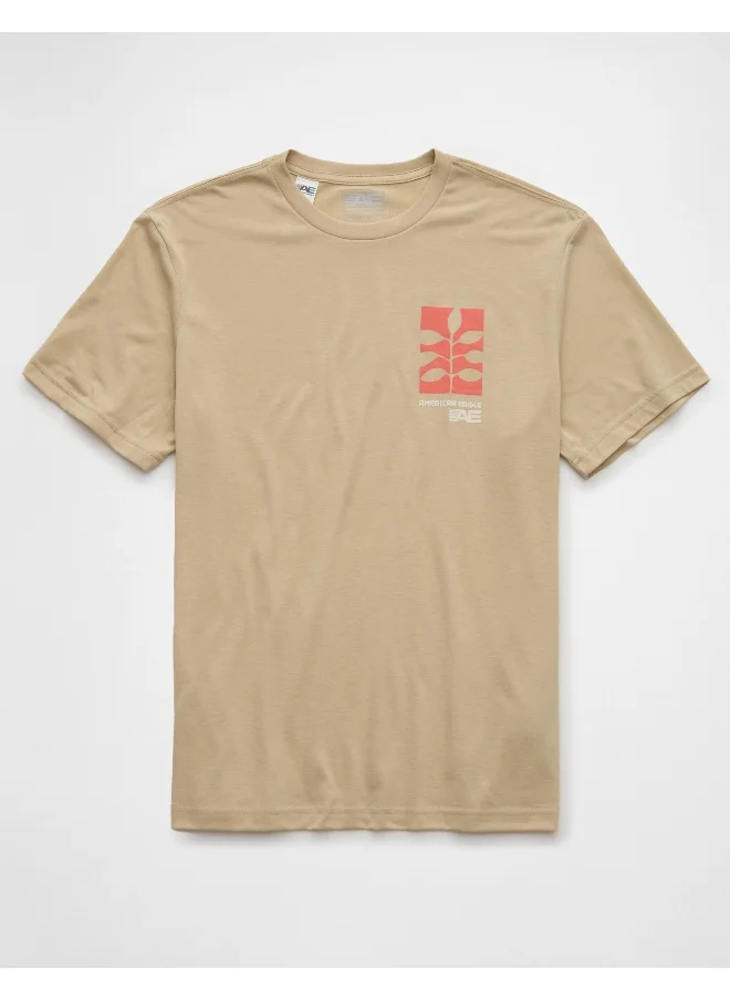 امريكان ايجل Graphic Logo Crew Neck T-Shirt
