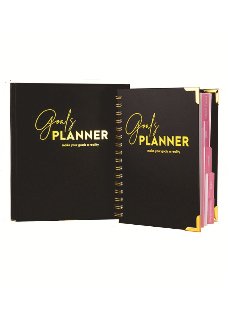 عام planner-2025 -- الأسبوعية والشهرية خطط دوامة ملزمة هدية مربع التعبئة والتغليف  - Image 1