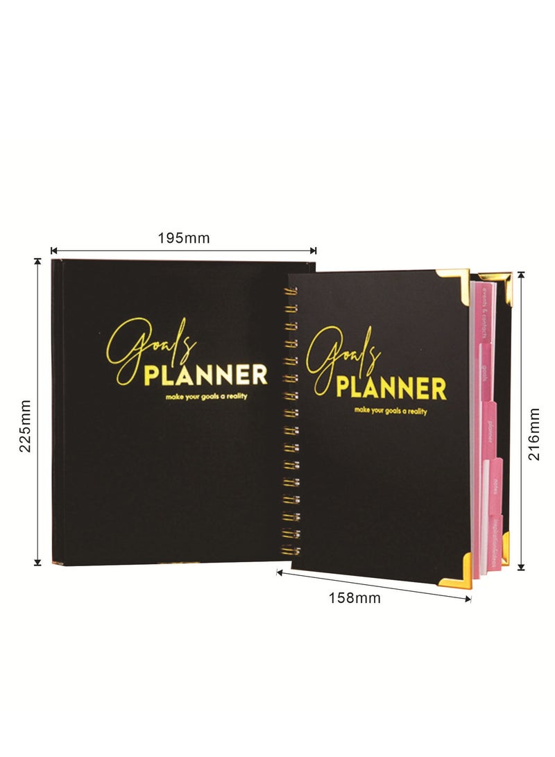 عام planner-2025 -- الأسبوعية والشهرية خطط دوامة ملزمة هدية مربع التعبئة والتغليف  - Image 2