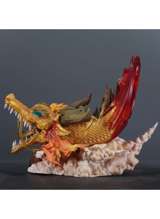 هالامودو دراغون بول سوبر سايان 3 جوكو دراغون قبضة انفجار شكل، مكتب قطعة مركزية وهدية عيد ميلاد 22 سم - Image 4