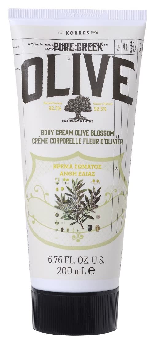 KORRES Greek Olive Blossom Hydrating Body Duo includes Body Cream 676 fl oz and Shower Gel 845 fl oz in Olive Blossom scent 2 Piece Set - Image 2